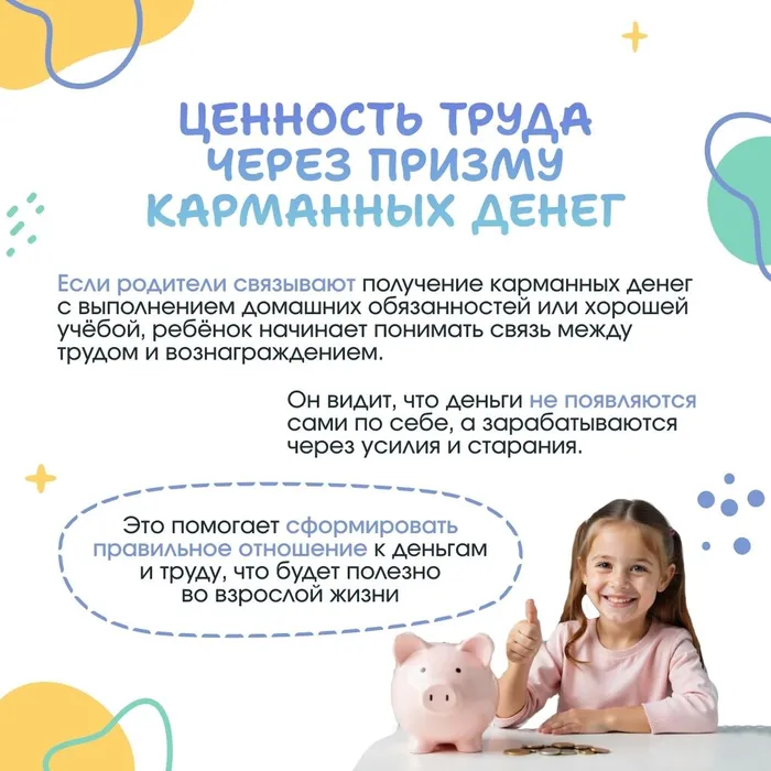 Памятка «Карманные деньги»