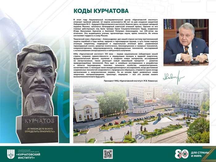 "Триумф школы Курчатова — Александрова" - час информации