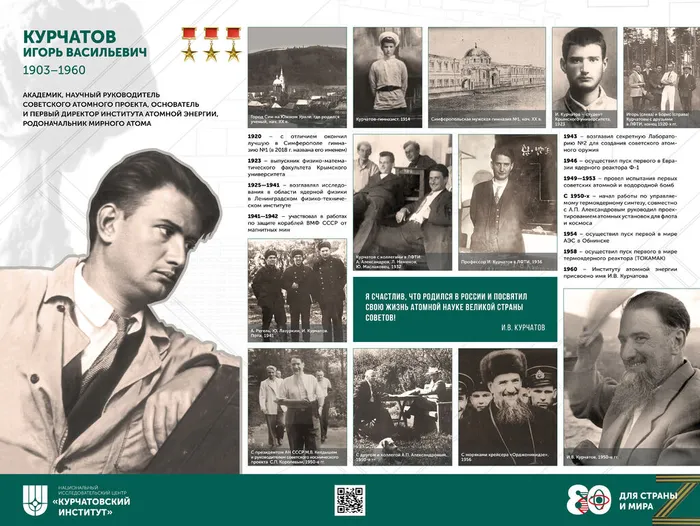 "Триумф школы Курчатова — Александрова" - час информации