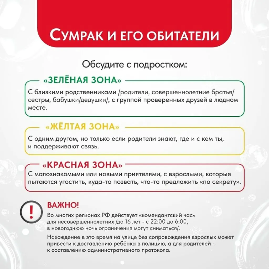 Безопасность детства в зимний период