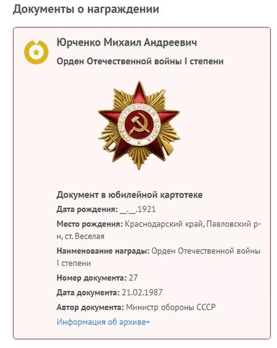 Юрченко М.А.